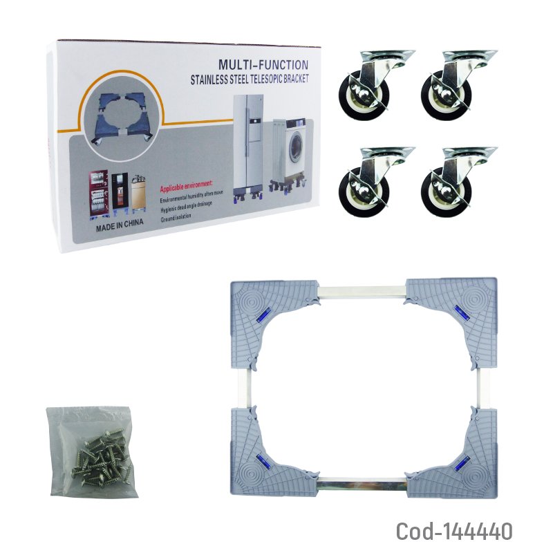 Base regulable porta electrodomesticos o muebles con ruedas. mayorista — imagen 3