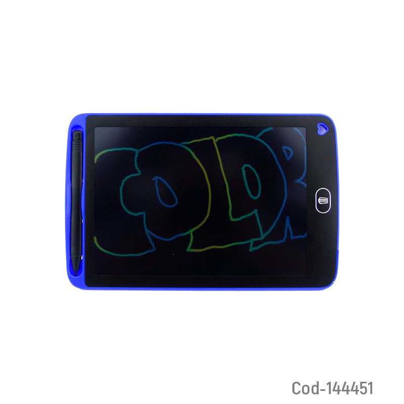 Pizarra lcd magica de 8.5” y escritura multicolor. - pack de 10 unidades mayorista — imagen 3