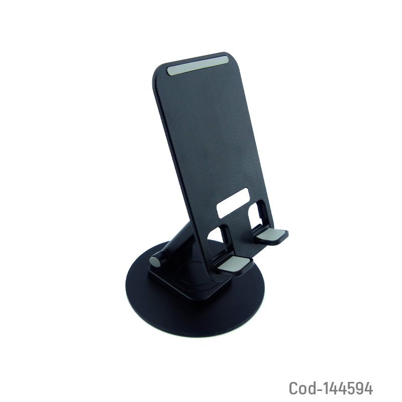 Porta tablet y smartphone con base de metal y rotacion para sobremesa. - pack de 10 unidades mayorista — imagen 5