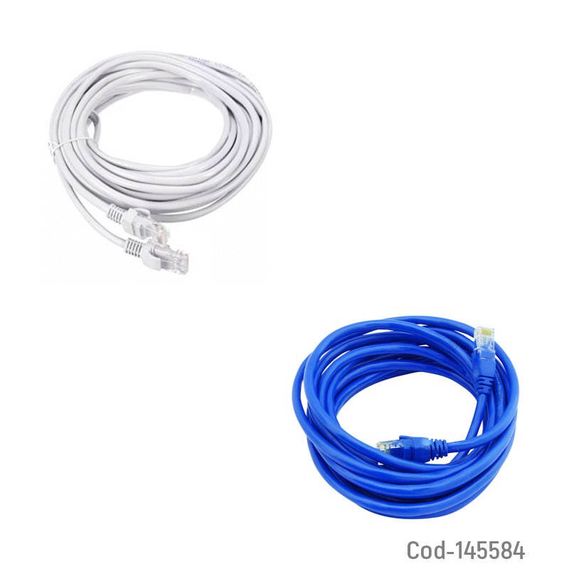 Cable de red 3 metros categoria 5e marca rst. - pack de 20 unidades mayorista — imagen 2