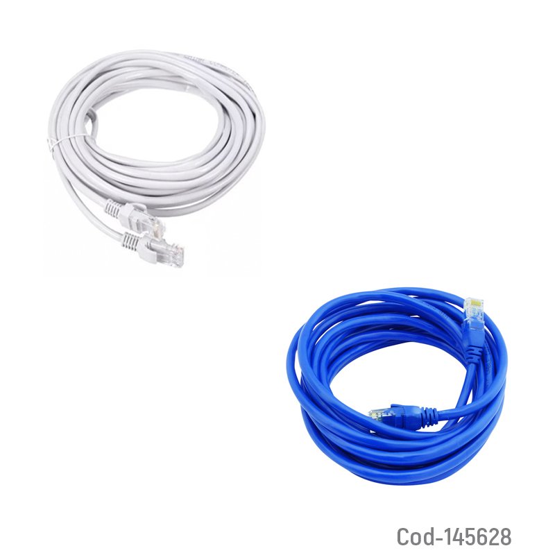 Cable de red 10 metros categoria 5e marca rst. - pack de 10 unidades mayorista — imagen 2