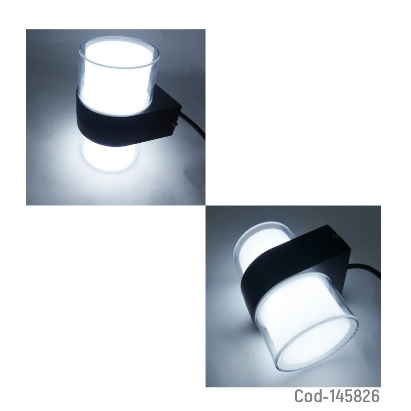 Aplique led decorativo doble de 10 watt en luz blanca mayorista — imagen 3