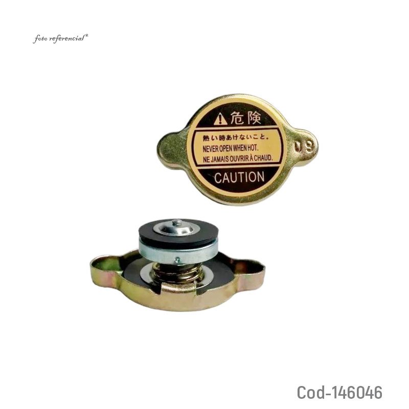 Tapa de radiador universal modelo khc-13 chica para auto. - pack de 20 unidades mayorista — imagen 2