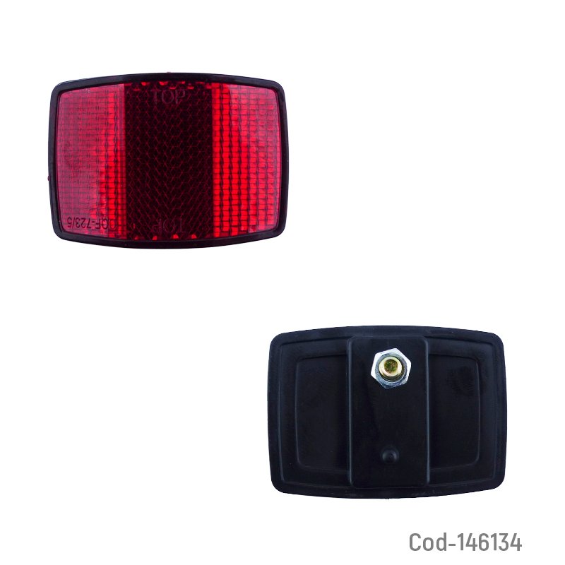 Reflectante para bicicleta delantero o trasero. - pack de 50 unidades mayorista — imagen 2