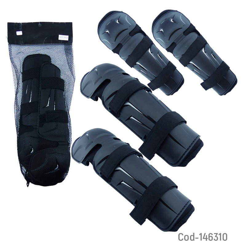Rodillera y codera para moto modelo 716 mayorista — imagen 3