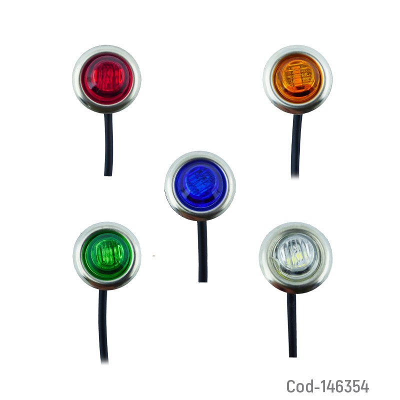 Luz led lateral mini para camion de 12 a 24 volt. mayorista — imagen 4