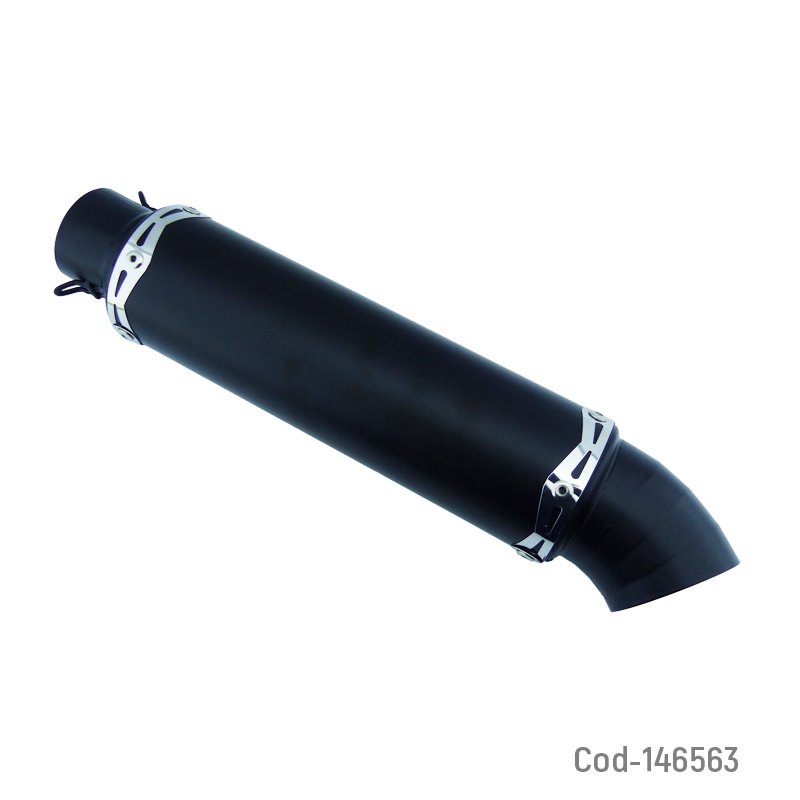 Tronador para moto con punta, cola curva y accesorios de instalacion mayorista — imagen 2