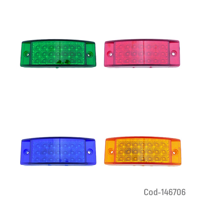 Luz led lateral para camion con efectos a 24 volt mayorista — imagen 3