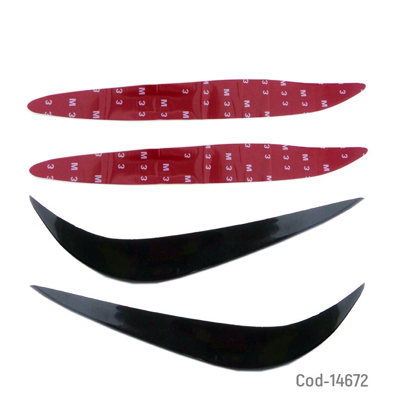 X2 difusores de aire curvo para parachoque - pack de 10 unidades mayorista — imagen 3