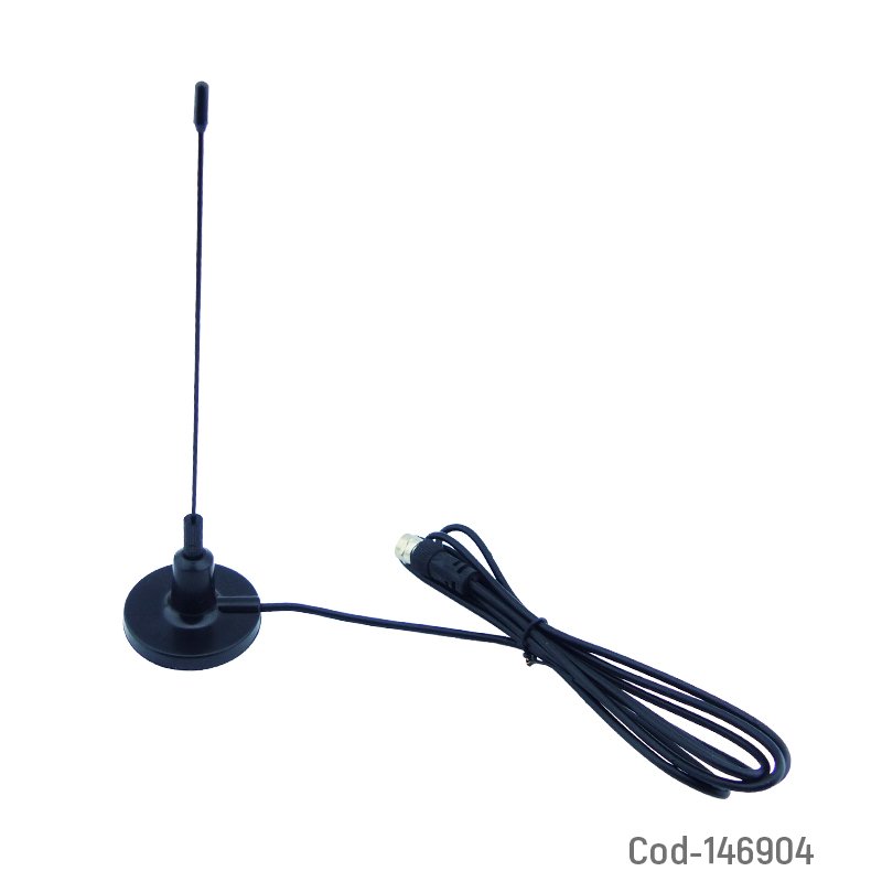 Antena Tv Digital Mini Con Iman Modelo RT-3004. - Pack de 20 unidades 16.9 cm x 4.5 cm por mayor en Chile