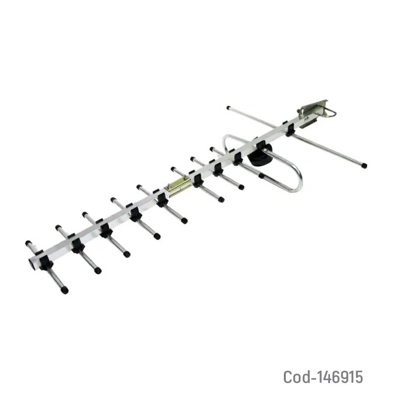 Antena Aerea HDTV Fija Para Exteriores Modelo TVANT-TNY De 10 Elementos 63 cm x 23.5 cm x 8 cm por mayor en Chile