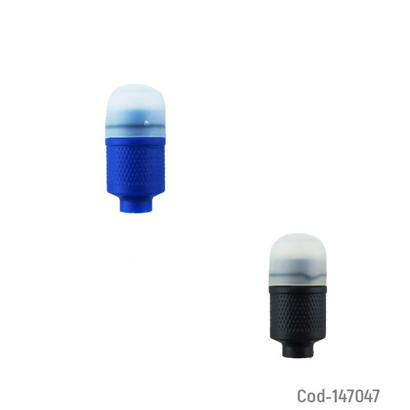 Tapa valvula con luz modelo aqy-0119 marca nqy para auto o moto. - pack de 20 unidades mayorista — imagen 2
