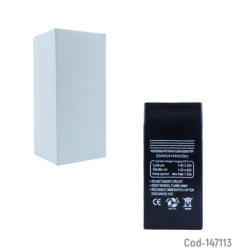 Bateria 4 volt a 4 amp de remplazo. mayorista — imagen 3