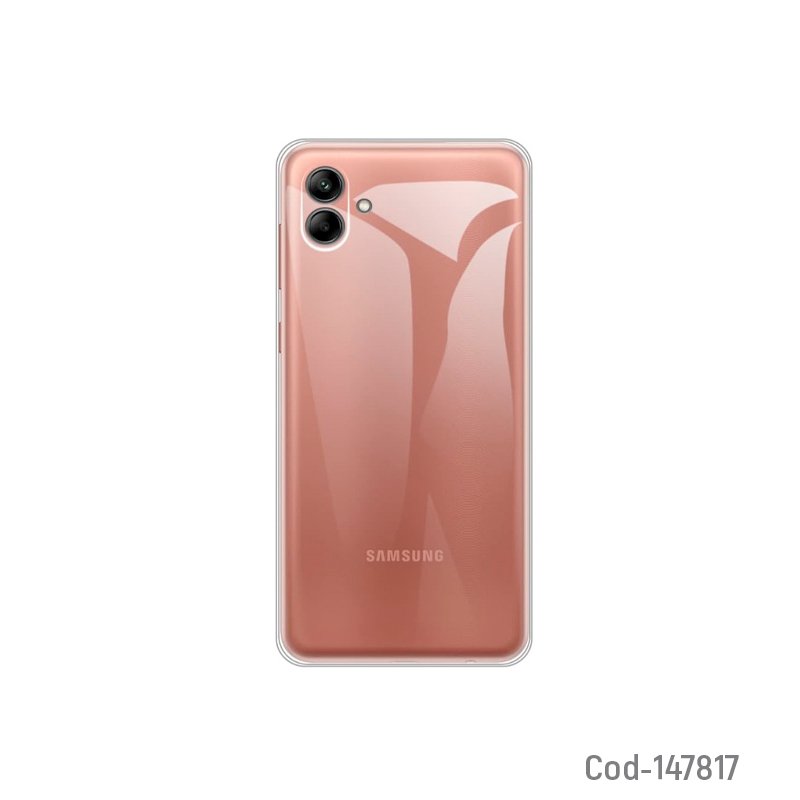 Carcasa Funda Para Samsung A04 4G Antigolpes De Silicona Transparente Marca NEW - Pack de 20 unidades 16.2 cm x 8 cm x 1 cm por mayor en Chile
