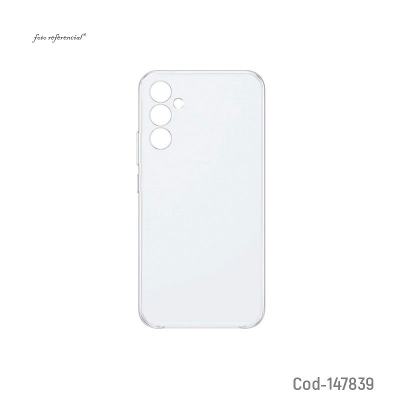 Carcasa Funda Para Samsung A34 5G Antigolpes De Silicona Transparente Marca NEW - Pack de 20 unidades 16.2 cm x 8 cm x 1 cm por mayor en Chile