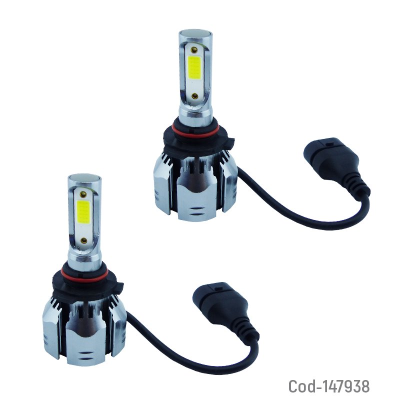 Ampolleta kit led 9005 modelo r-11 de 150 watt a 12000 lumenes con ventilador. mayorista — imagen 4
