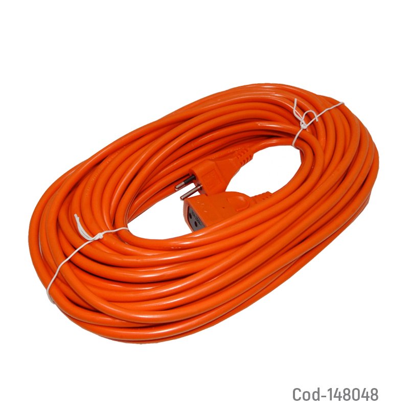 Alargador extension naranja electrico de 15 metros macrotel mayorista — imagen 2
