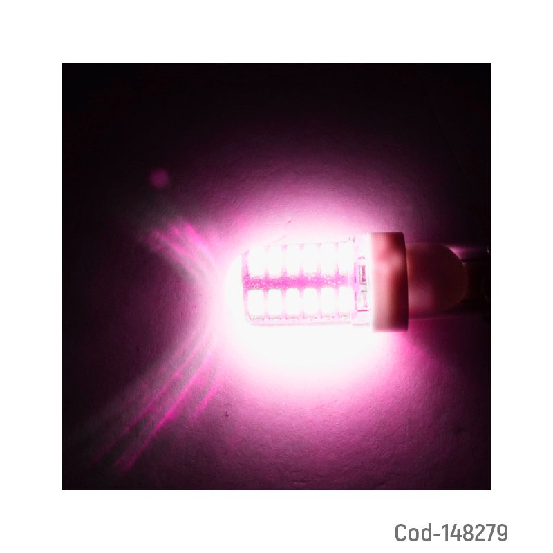 Luz fucsia x 24 led 3014 cola de pescado 12 volt - pack de 20 unidades mayorista — imagen 2