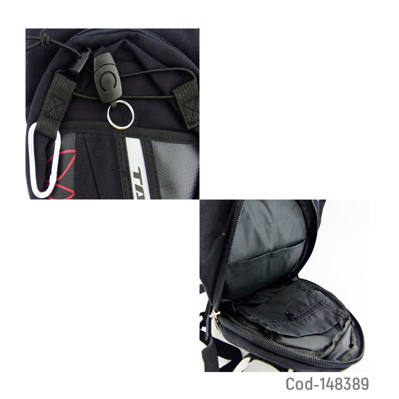 Bolso para pierna marca taichi, moto o ciclismo en nylon cordura. mayorista — imagen 2
