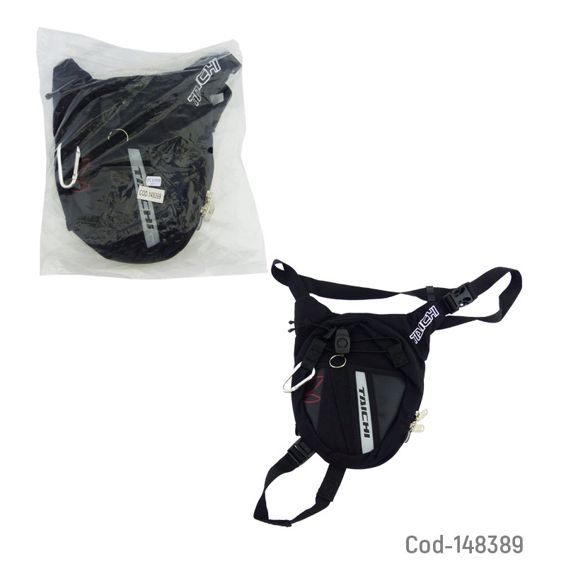 Bolso para pierna marca taichi, moto o ciclismo en nylon cordura. mayorista — imagen 4