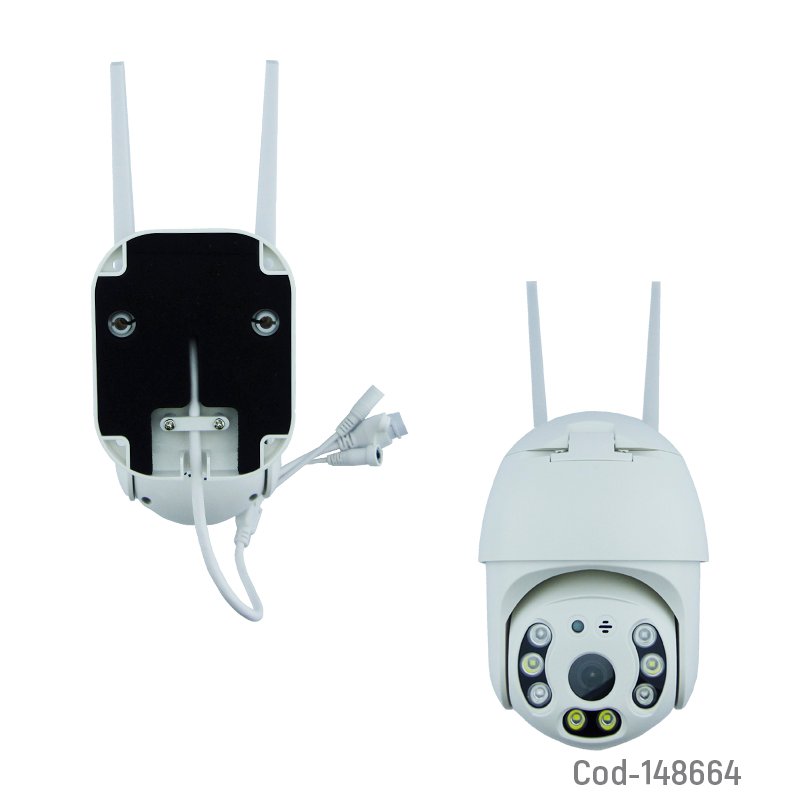 Camara de vigilancia ip 8 led modelo c652x-l con sensor de movimiento, conexion micro tf y lan, controlada por app v360 pro mayorista — imagen 2
