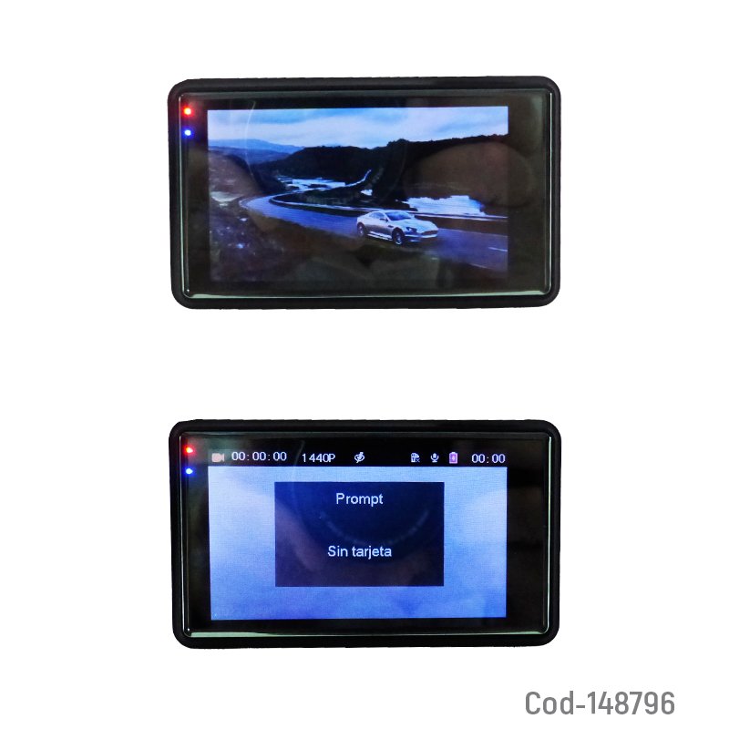 Camara dvr doble camara 360° con pantalla lcd de 3” mayorista — imagen 3