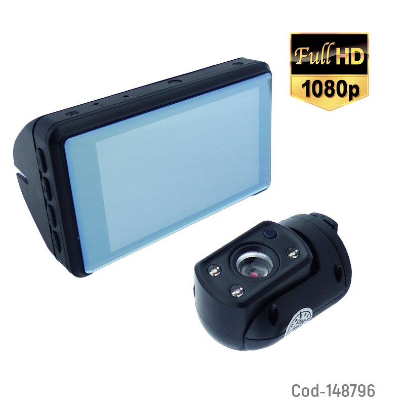 Camara dvr doble camara 360° con pantalla lcd de 3” mayorista — imagen 4