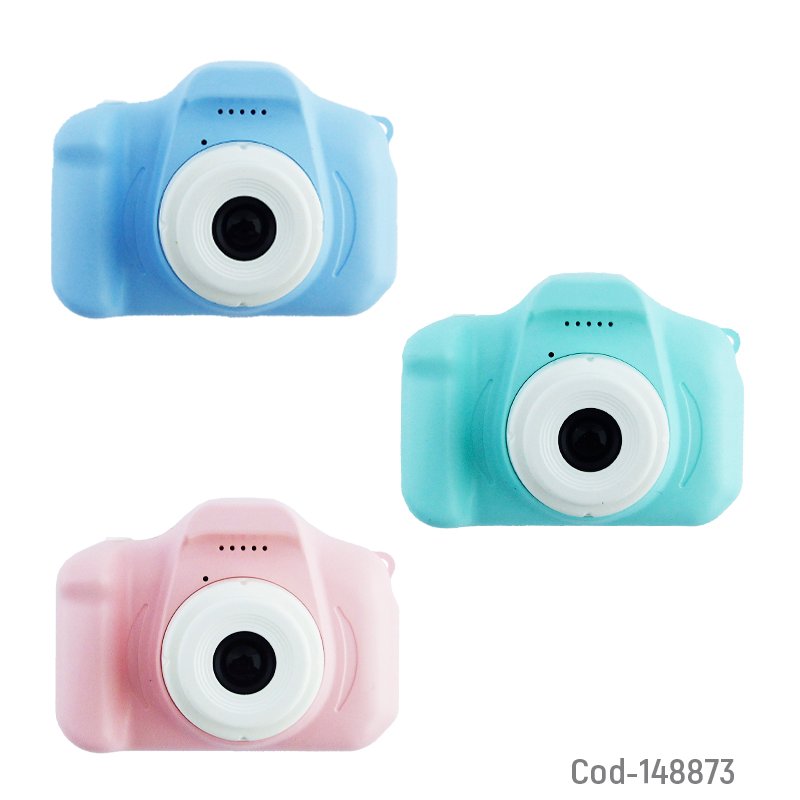 Camara digital para niños para fotos y video juegos tiene parlante, conexion usb-tf recargable mayorista — imagen 3