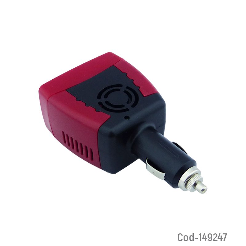 Inversor de voltaje para auto 12 volt con usb a 110-220 volt en 150 watt mayorista — imagen 2