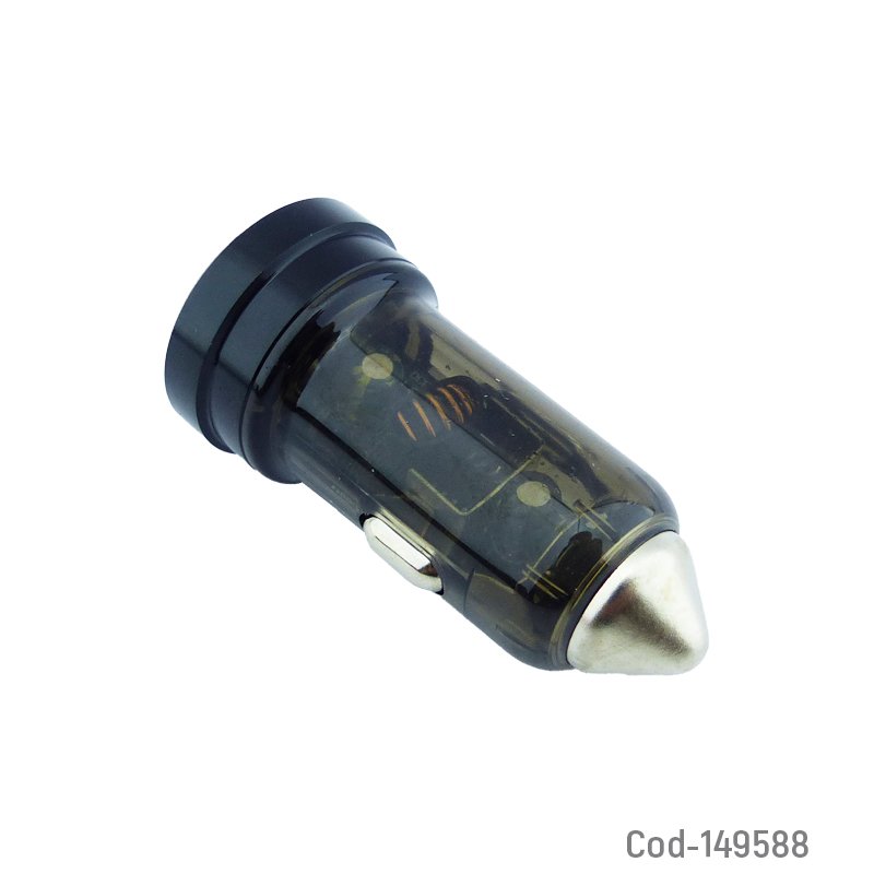 Cargador de 1 usb mas type-c modelo wkn-733 a 12 volt. - pack de 10 unidades mayorista — imagen 2