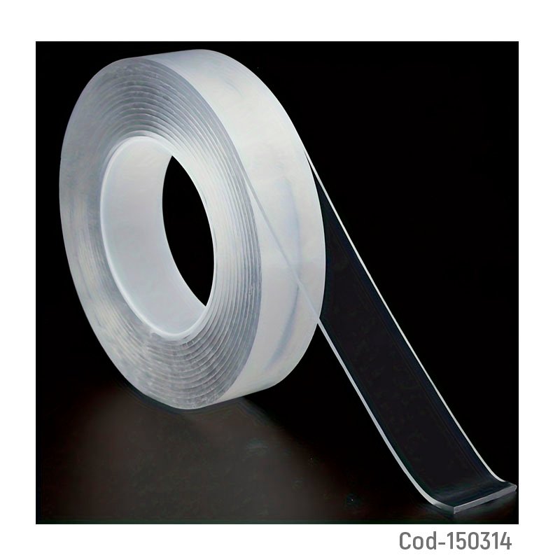 Cinta Doble Faz Lavable Transparente Adherente IVY GRIP 3 Mts por mayor en Chile