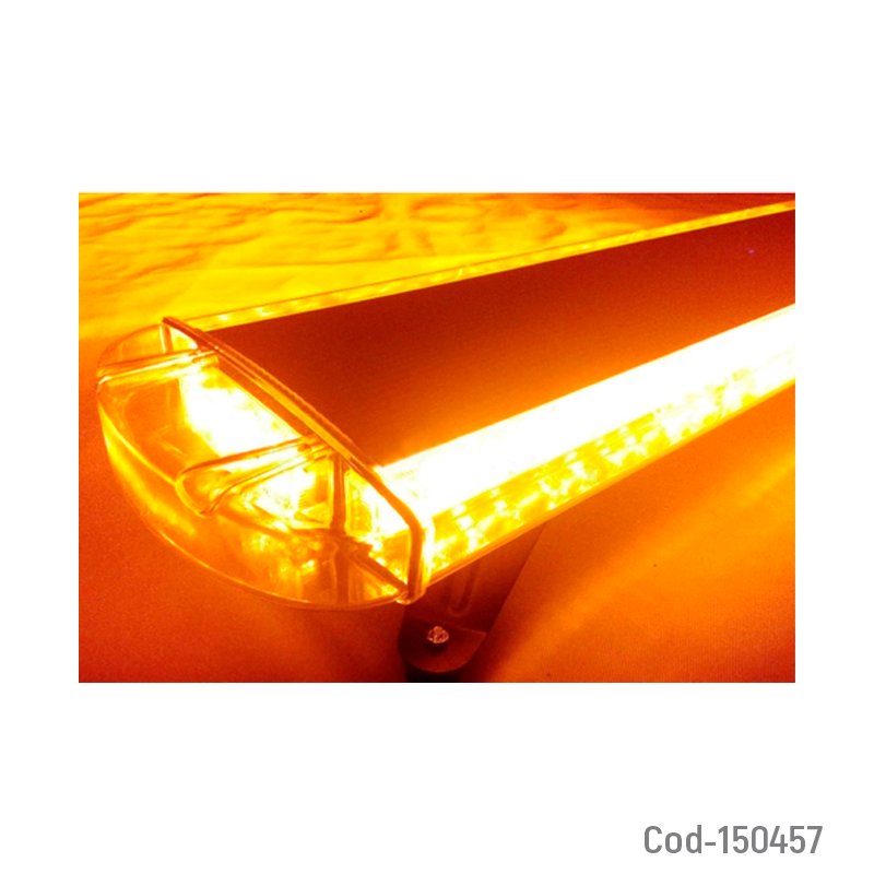Baliza led estrobo de 88 led ambar con parlante y megafono a 12 volt para techo de vehiculo. mayorista — imagen 3