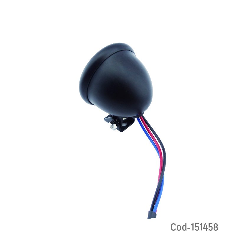 Foco trasero para moto tipo chopper 2 colores mayorista — imagen 2