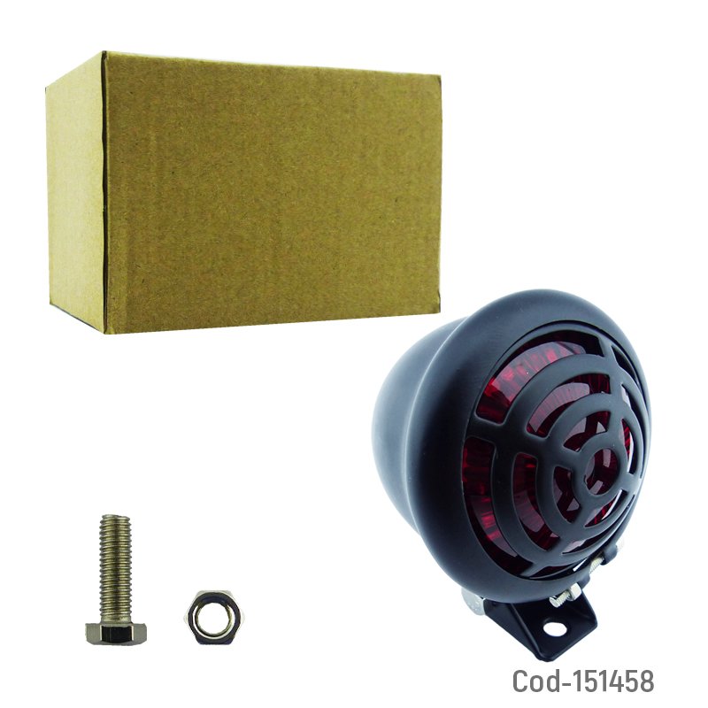Foco trasero para moto tipo chopper 2 colores mayorista — imagen 5