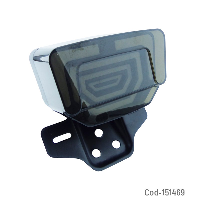 Luz De Freno Y Giro Intermitente Secuencial Para Moto A 12 Volt 15.4 cm x 15.4 cm x 16.5 cm por mayor en Chile
