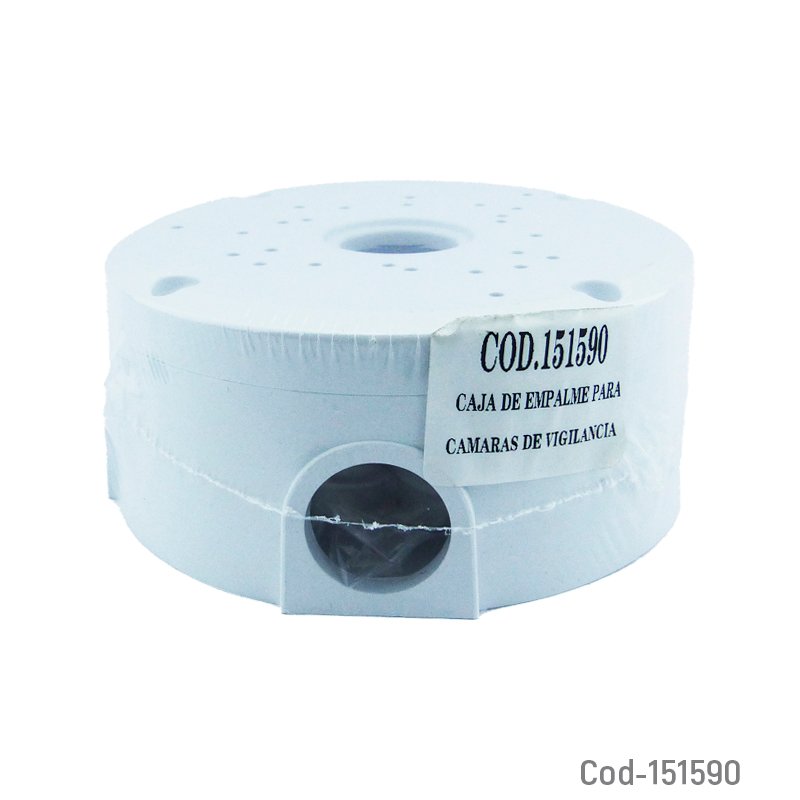 Caja de empalmes y conexiones para camara de vigilancia en pvc - pack de 10 unidades mayorista — imagen 2