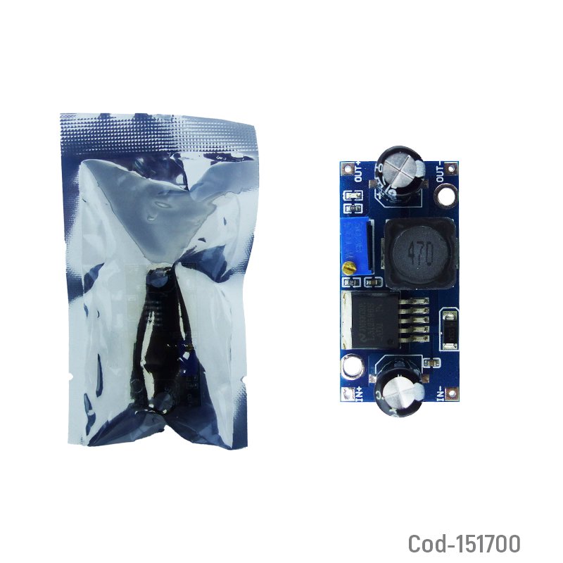 Convertidor dc a dc step down lm 2596 regulable para arduino - pack de 10 unidades mayorista — imagen 3