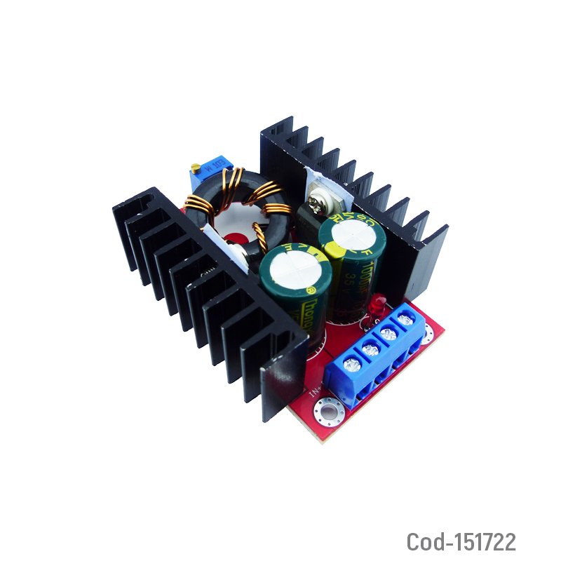 Convertidor dc a dc boost step-up de 150 watt rango de voltaje 10-32 volt o 12-35 volt - pack de 10 unidades mayorista — imagen 2