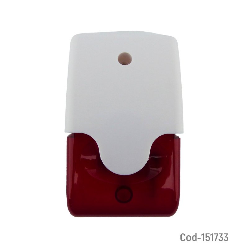 Alarma sirena mini para interiores incendio o robo a 12 volt - pack de 10 unidades mayorista — imagen 3