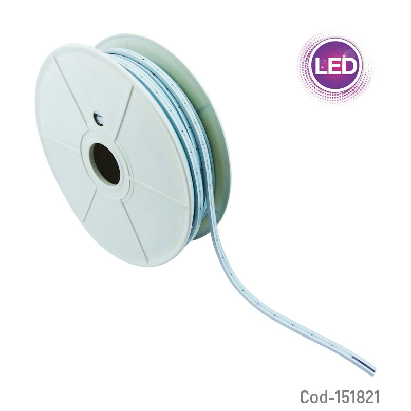 Rollo LED Neon De 50 Mts Con 200 Grampas En Variedad De Colores 50 metros por mayor en Chile