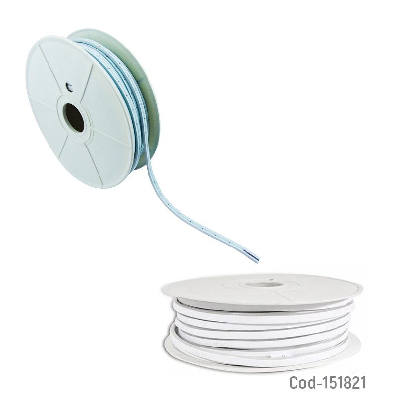 Rollo led neon de 50 mts con 200 grampas en variedad de colores mayorista — imagen 2