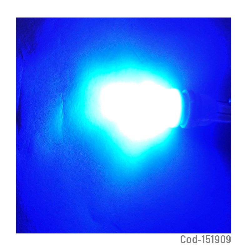 Led t-10 ceramica awd luz azul a 12 volt - pack de 50 unidades mayorista — imagen 2