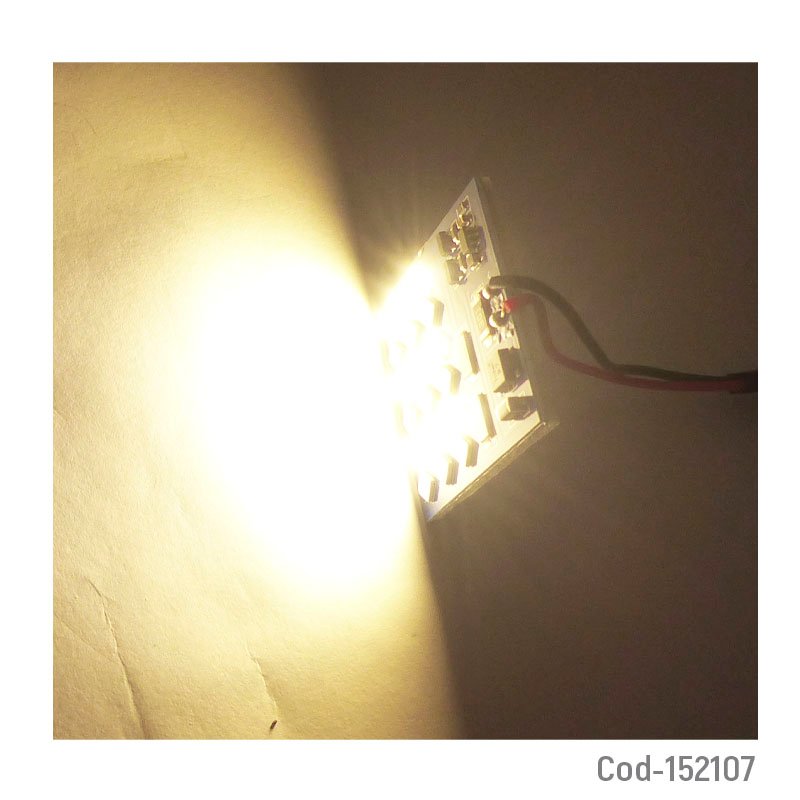 Led x 18 tipo fusible luz azul y calida de 18 led a 12 volt - pack de 10 unidades mayorista — imagen 2