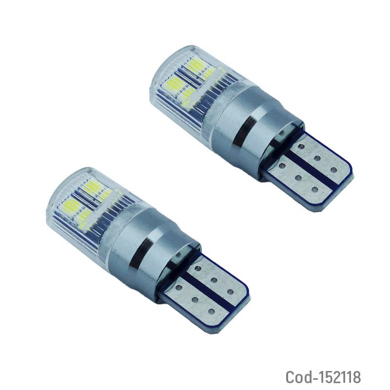 Led t -10 cola de pescado 3030 con 8 led awd de 5 watt en 12 – 24 volt, luz blanca. - pack de 10 unidades mayorista — imagen 3