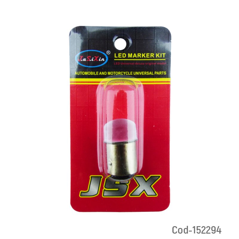 Luz de freno para moto de 9 led fija-strobo roja marca jsx - pack de 20 unidades mayorista — imagen 3