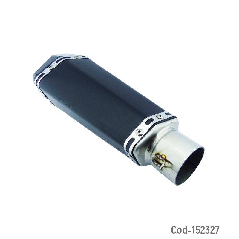 Tronador para moto gpr con proteccion tipo fibra carbon y boca en colores mayorista — imagen 2
