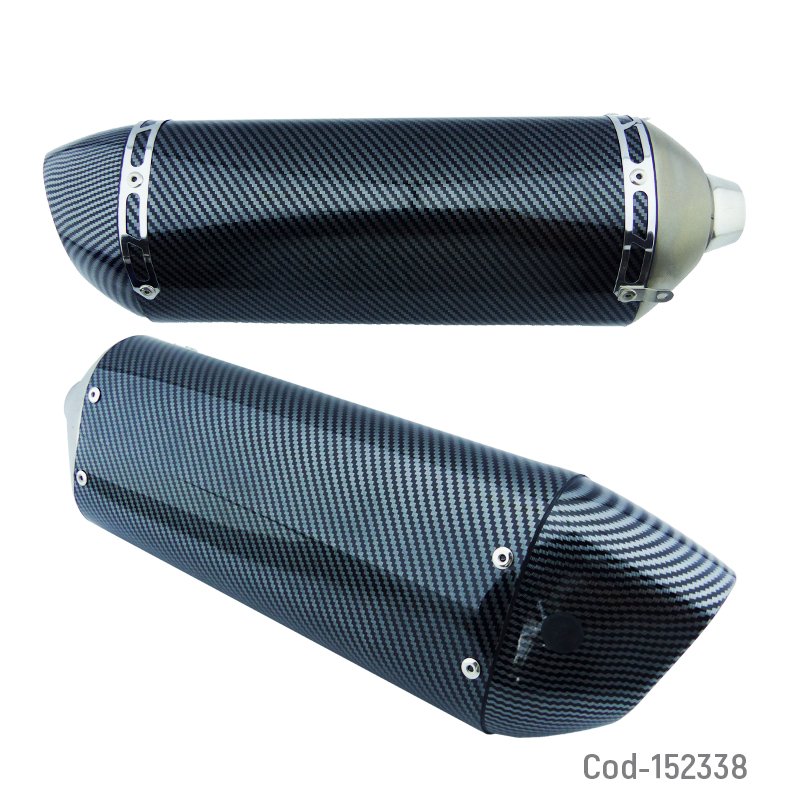 Tronador para moto marca gpr tipo fibra carbon mayorista — imagen 2