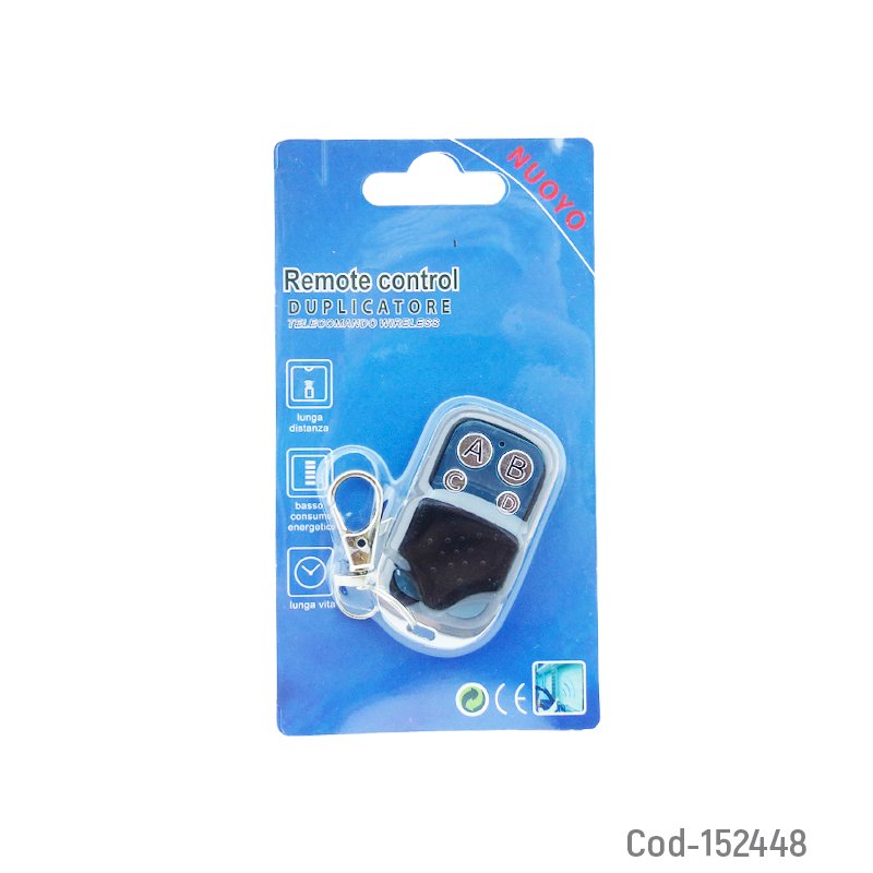 Control remoto universal para porton o alarmas con duplicador de frecuencia 433.92 mhz mayorista — imagen 3