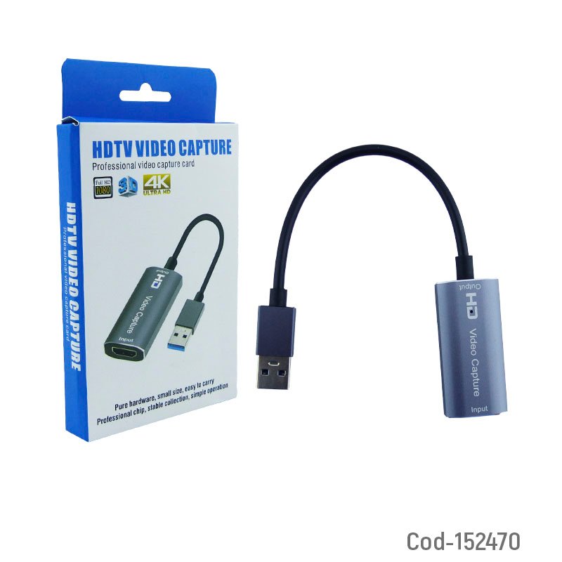Capturador de video hdtv de hdmi con cable usb, 4k mayorista — imagen 2