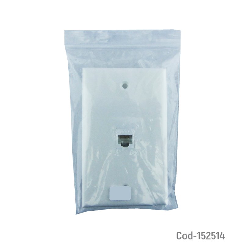 Modulo conector rj-45 para muro cat 6 hembra - pack de 10 unidades mayorista — imagen 3